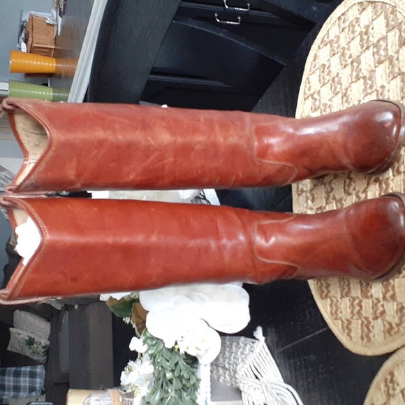 FRYE TALL BOOTS LEATHER - Picture 2 of 12